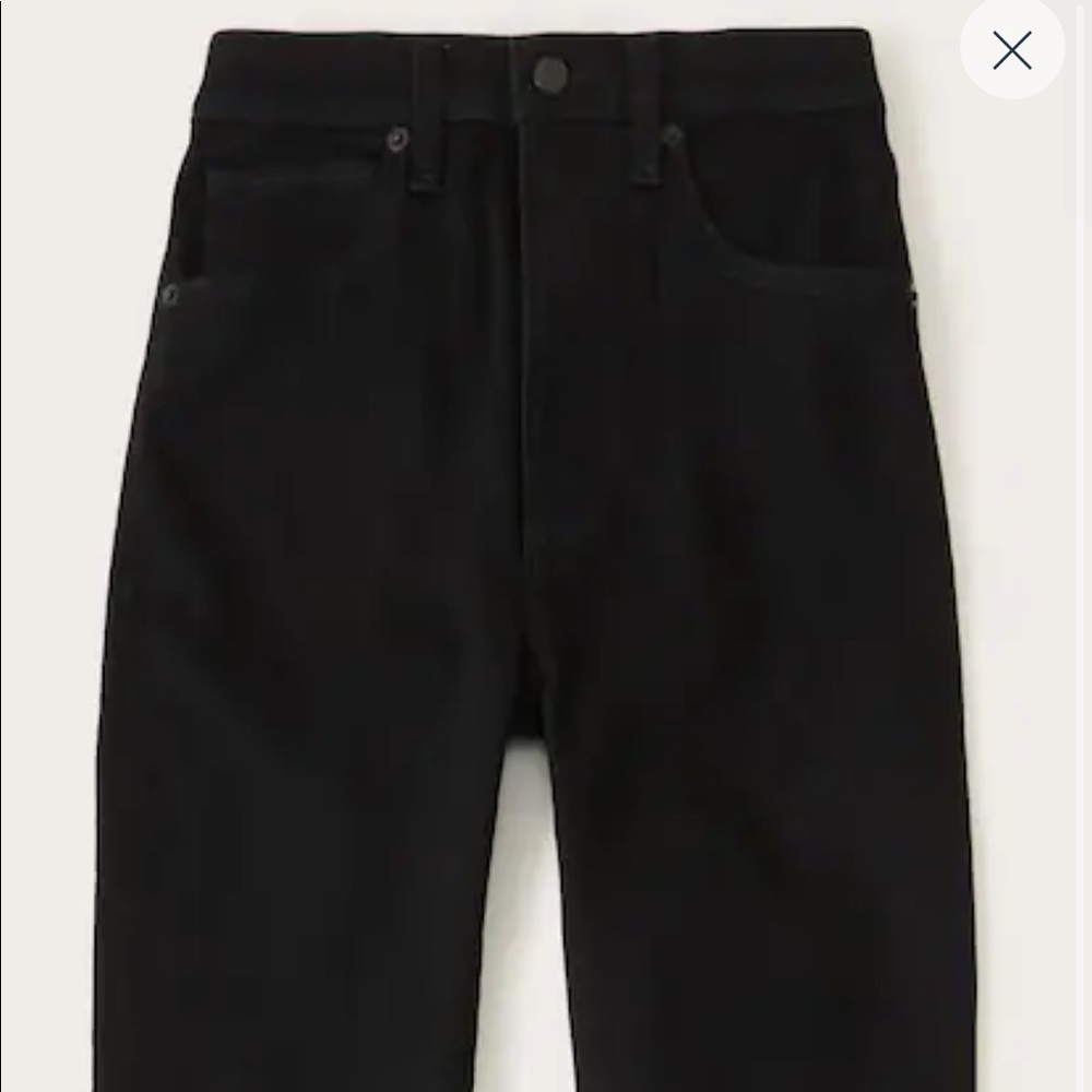 Abercrombie & Fitch ultra high rise flare jeans
